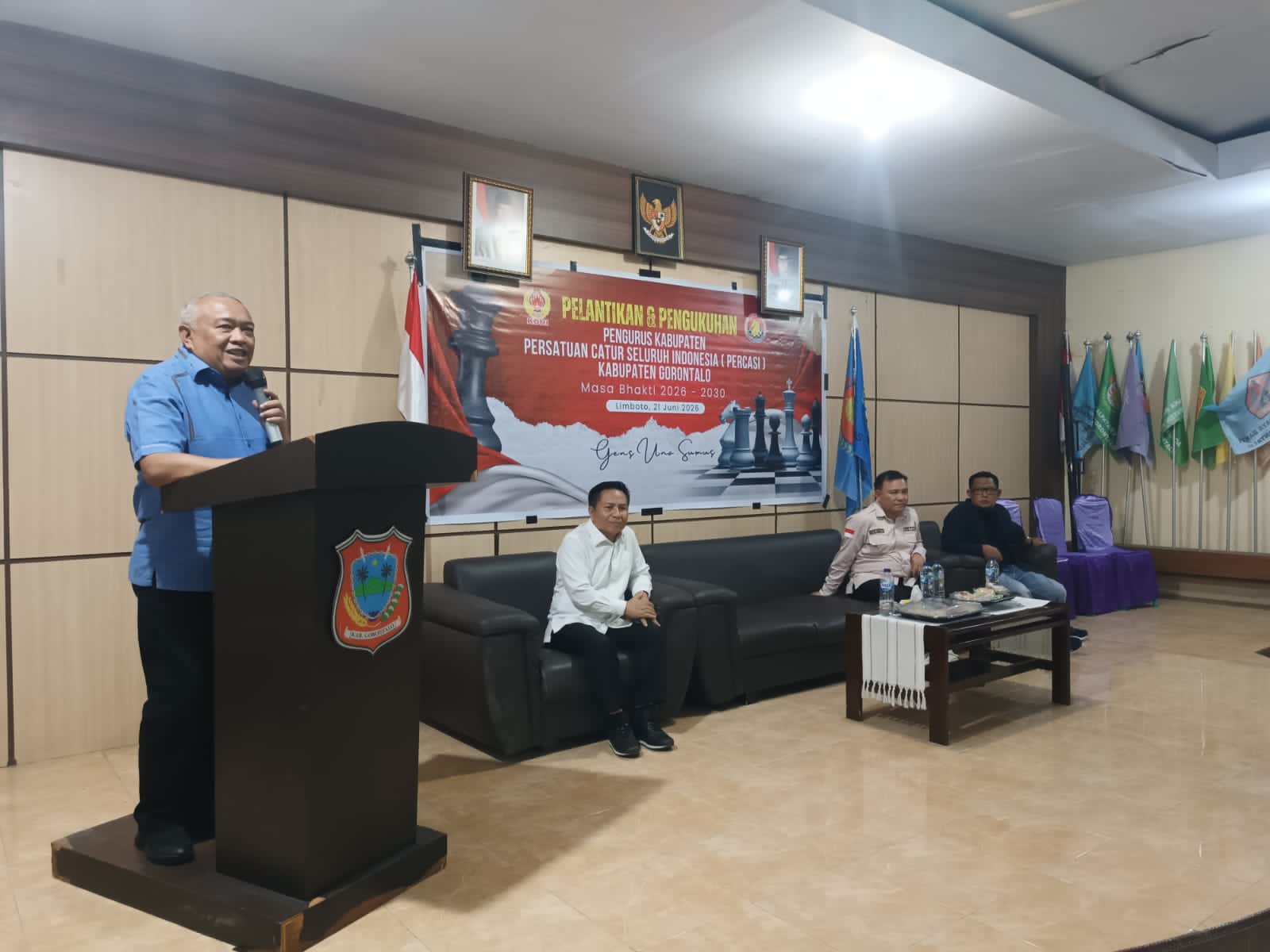 Wabup Tonny Junus Dorong Pembinaan Atlet Catur